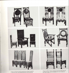 Carlo Bugatti Rare Copper and Parchment Side Chair by Carlo Bugatti - 4329327