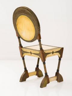 Carlo Bugatti Rare and Unusual Form Chair by Carlo Bugatti - 342911