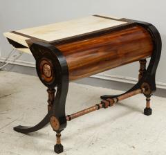 Carlo Bugatti Style Writing Desk with Chair - 1044213