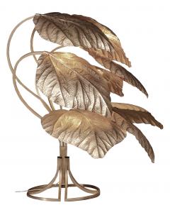 Castorina - Claudio Giorgi Pair of Italian brass leaf sconces by Claudio  Giorgi for Bottega Gadda