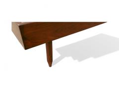 Carlo Hauner Bed with Headrest in Rosewood Carlo Hauner for Forma 1950s - 4335584