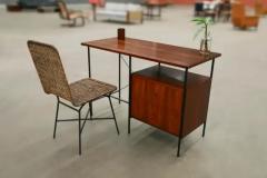 Carlo Hauner Brazilian Modern Chairs in Caning and Metal by Carlo Hauner 1950s Brazil - 3186680