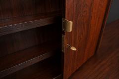 Carlo Hauner Brazilian Modern Dresser with Stool in Rosewood Carlo Hauner for Forma - 4594175