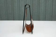 Carlo Hauner Brazilian Modern Magazine Rack in Copper Iron by Carlo Hauner 1950s Brazil - 3186514