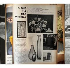 Carlo Hauner Brazilian Modern Magazine Rack in Copper Iron by Carlo Hauner 1950s Brazil - 3186656