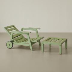 Carlo Hauner Carlo Hauner Florida lounge chair and Miami ottoman circa 1968 - 4203630