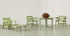 Carlo Hauner Carlo Hauner Florida lounge chair and Miami ottoman circa 1968 - 4203633