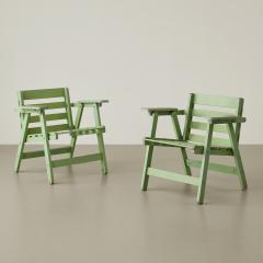 Carlo Hauner Carlo Hauner set of four California armchairs circa 1968 - 4203635