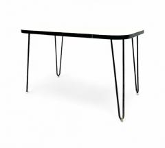 Carlo Hauner Dining Table in Hardwood and Iron att to Carlo Hauner 1950s Lot 328 - 4356802