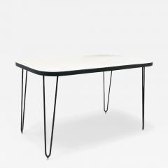 Carlo Hauner Dining Table in Hardwood and Iron att to Carlo Hauner 1950s Lot 328 - 4358386