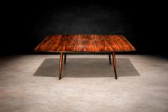 Carlo Hauner Extendable Dining Table in Rosewood Carlo Hauner 1950s - 4548666