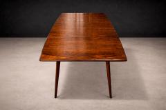 Carlo Hauner Extendable Dining Table in Rosewood Carlo Hauner 1950s - 4548667