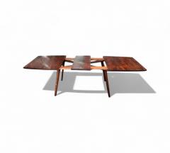 Carlo Hauner Extendable Dining Table in Rosewood Carlo Hauner 1950s Lot 444 - 4335678