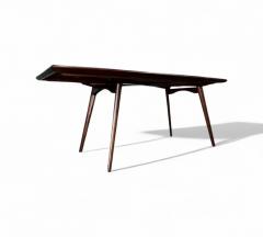 Carlo Hauner Extendable Dining Table in Rosewood Carlo Hauner 1950s Lot 444 - 4335685