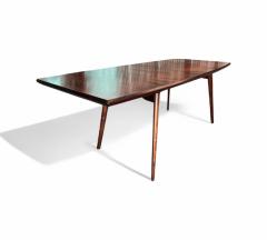 Carlo Hauner Extendable Dining Table in Rosewood Carlo Hauner 1950s Lot 444 - 4335686