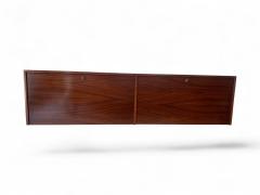 Carlo Hauner Floating Sideboard Bar in Rosewood Brass keys Carlo Hauner 1950s Lot 169A - 4175289