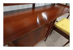 Carlo Hauner Mid Century Modern Dresser and Stool in Hardwood by Carlo Hauner Brazil - 3348425