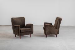 Carlo Hauner Mid Century Modern Pair of Armchairs by Carlo Hauner 1960s - 4341950
