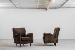 Carlo Hauner Mid Century Modern Pair of Armchairs by Carlo Hauner 1960s - 4341952