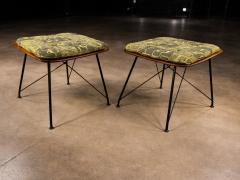 Carlo Hauner Pair of Brazilian Modern Stools Attributed to Carlo Hauner Lot 832 - 4473524