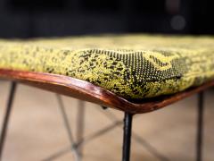 Carlo Hauner Pair of Brazilian Modern Stools Attributed to Carlo Hauner Lot 832 - 4473532