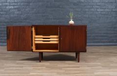 Carlo Jensen Carlo Jensen Brazilian Rosewood Credenza for Hundevad Co  - 4353913