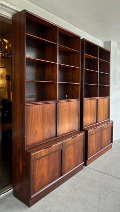 Carlo Jensen Carlo Jensen Poul Hundevad Danish Rosewood Bookcases Pair Available - 4663528