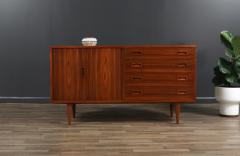 Carlo Jensen Carlo Jensen Rosewood Credenza with Bi Folding Door - 3823603