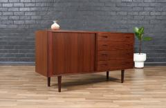 Carlo Jensen Carlo Jensen Tambour Door Rosewood Credenza for Hundevad - 4148433