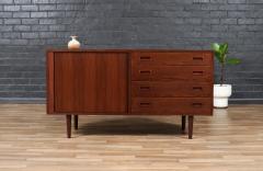 Carlo Jensen Carlo Jensen Tambour Door Rosewood Credenza for Hundevad - 4148435