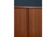 Carlo Jensen Carlo Jensen Teak Tambour Door Cabinet for Hundevad Co  - 3535911