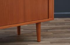 Carlo Jensen Carlo Jensen Teak Tambour Door Credenza for Hundevad - 3535321