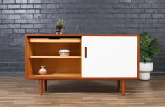 Carlo Jensen Carlo Jensen Two Tone Lacquered Teak Credenza by for Hundevad - 4097726