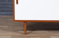 Carlo Jensen Carlo Jensen Two Tone Lacquered Teak Credenza by for Hundevad - 4097733