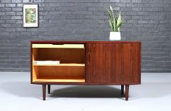 Carlo Jensen Danish Modern Rosewood Credenza w Sliding Doors by Carlo Jensen - 4738971