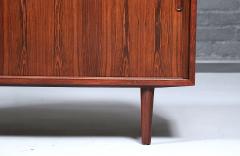 Carlo Jensen Danish Modern Rosewood Credenza w Sliding Doors by Carlo Jensen - 4738980
