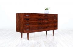 Carlo Jensen Danish Modern Rosewood Dresser by Carlo Jensen for Hundevad Co  - 2284909