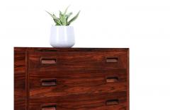 Carlo Jensen Danish Modern Rosewood Dresser by Carlo Jensen for Hundevad Co  - 2284912