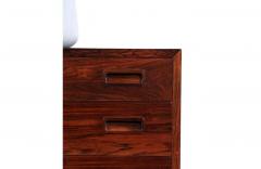 Carlo Jensen Danish Modern Rosewood Dresser by Carlo Jensen for Hundevad Co  - 2284913