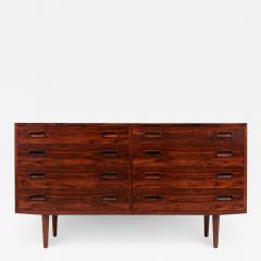 Carlo Jensen Danish Modern Rosewood Dresser by Carlo Jensen for Hundevad Co  - 2286724