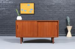 Carlo Jensen Danish Modern Teak Credenza by Carlos Jensen for Hundevad Co  - 4511398