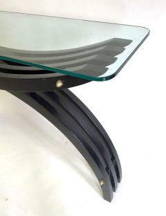 Carlo Mollino 2 Italian Mid Century Consoles Sofa Tables in the style of Carlo Mollino 1950 - 4214683