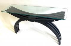 Carlo Mollino 2 Italian Mid Century Consoles Sofa Tables in the style of Carlo Mollino 1950 - 4214710