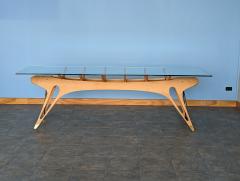 Carlo Mollino Italian Dining Table Designed by Carlo Mollino Limited Handcraft Reproduction - 3039023