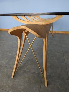 Carlo Mollino Italian Dining Table Designed by Carlo Mollino Limited Handcraft Reproduction - 3039031
