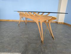 Carlo Mollino Italian Dining Table Designed by Carlo Mollino Limited Handcraft Reproduction - 3039032