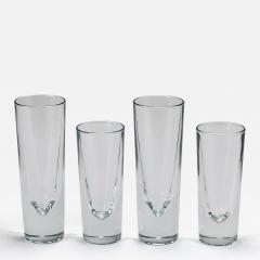 Carlo Moretti 14 Carlo Moretti Solid Aperitif Bar Bullet Drinking Glasses Italy 1970s - 4319722