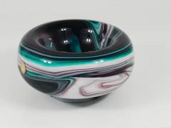 Carlo Moretti Carlo Moretti Large Murano Marble Glass Bowl Vide Poche Pocket tray Italy 1960 - 4067783