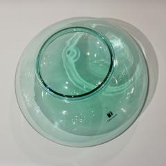 Carlo Moretti Vintage Carlo Moretti 1980s Round Apple Mint Murano Crystal Glass Box - 1068700