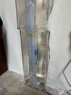 Carlo Nason 3 Tier 1970s Murano Glass Wall Sconces by Carlo Nason for AV Mazzega Set of 2 - 4633078